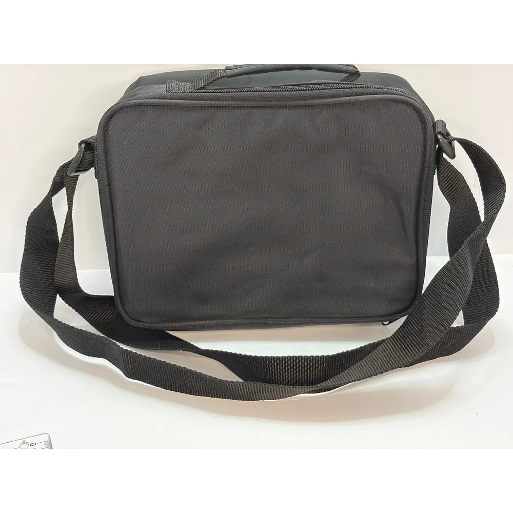 Sony Camera Bag Black Nylon Shoulder Strap Padded Carry Case Organizer